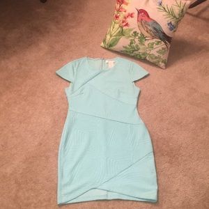 Miss Me Baby Blue Cap Sleeve Dress